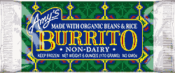 Amy's Bean & Rice Burrito